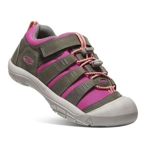 Grey and Very Berry Girls Sneaker